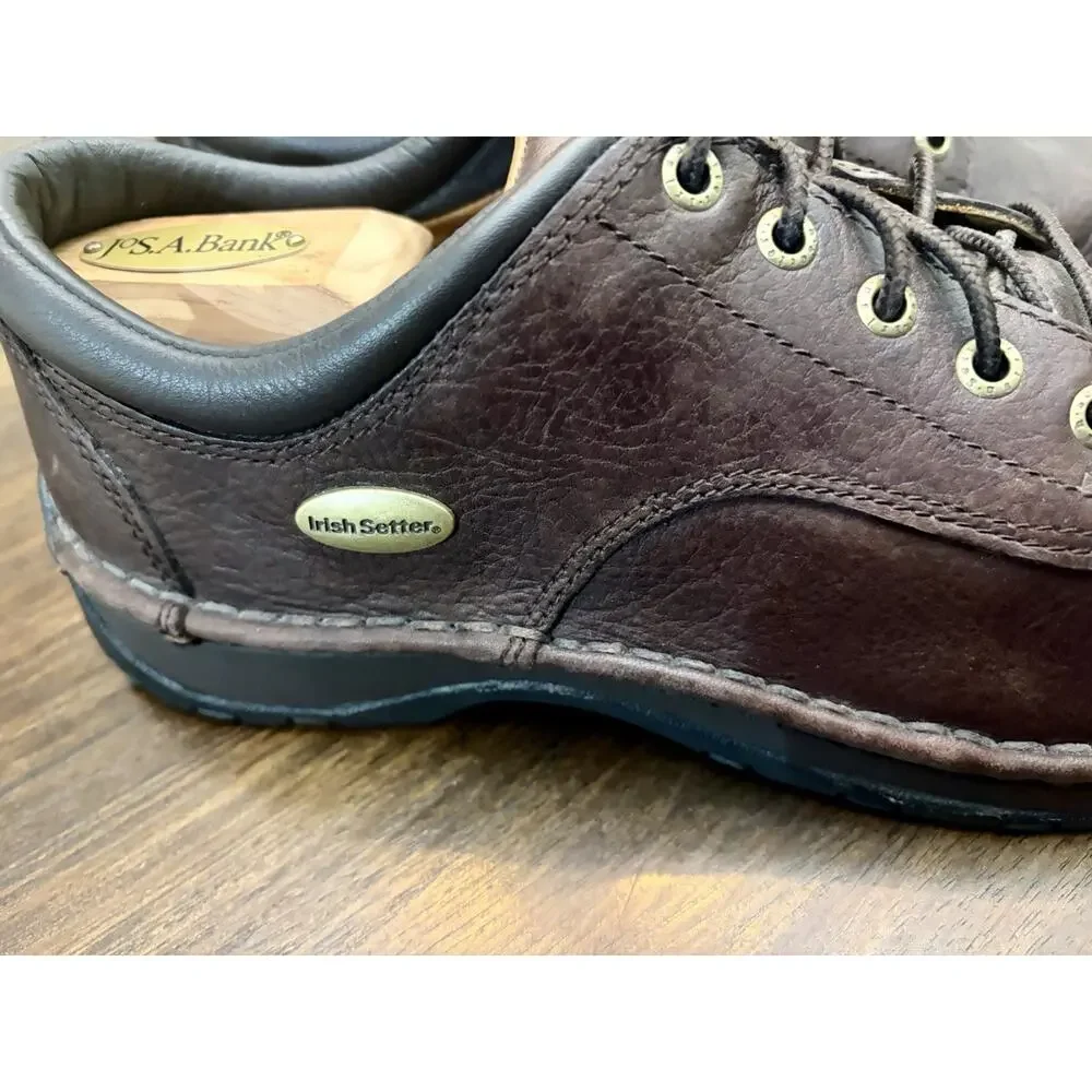 Red Wing Irish Setter Voyager 3853 Men's 10.5 D Leather Hunting Work Low Shoes